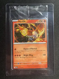 Pokemon TCG Ho-Oh Promo Holo 010/086 English Basic SEALED GAMESTOP PROMO - Image 1