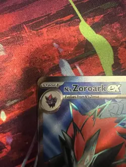 Pokemon TCG N's Zoroark ex 175/159 Ultra Rare Full Art Holo EX Journey Together - Image 4