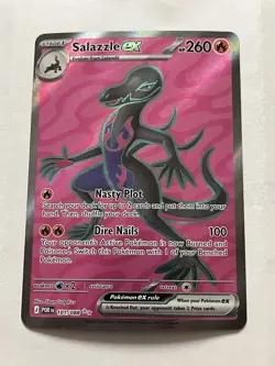 Salazzle Ex 101/088 Full Art Pokemon Perfect Order NM/MINT - Image 1