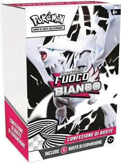 Pokemon: confezione di buste dell’espansione Scarlatto e Violetto - Fuoco Bianco - Image 1