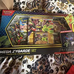 Pokemon Mega Zygarde EX Premium Collection Box Booster Promo Sticker English - Image 1