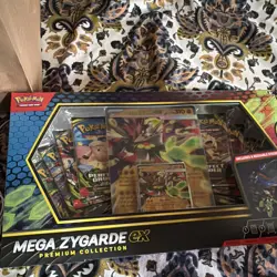 Pokemon Mega Zygarde EX Premium Collection Box Booster Promo Sticker English - Image 2