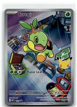 Turtwig 040 Holo Promo ME: Mega Evolution Promo Pokemon NM b5 - Image 1