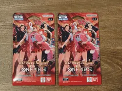 One Piece TCG - Heroines Edition EB-03 NEW SEALED Sleeved Booster Packs Lot of 2 - Image 1