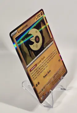 Lunatone 004 Me: Mega Evolution Promo Stamped Holo Pokemon Card - NM - Image 2