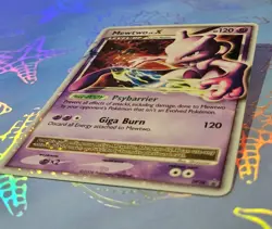 Mewtwo LV.X Black Star Promo DP28 Pokemon Card NM - Image 3
