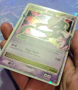 Mewtwo LV.X Black Star Promo DP28 Pokemon Card NM - Image 4