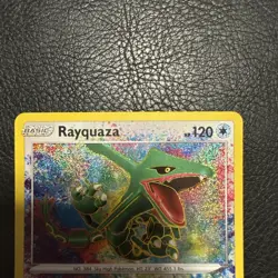Pokemon TCG Rayquaza Vivid Voltage Holo Card 138/185 Rare - Image 5