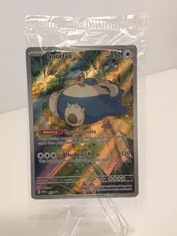Snorlax 051 Sv: Scarlet & Violet Promo Cards Holo (Sealed) Pokemon tcg - Image 1