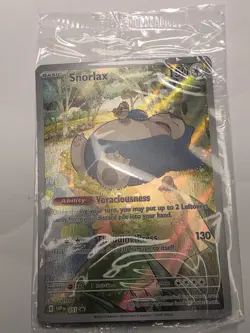 Snorlax 051 Sv: Scarlet & Violet Promo Cards Holo (Sealed) Pokemon tcg - Image 3