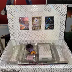 Pokemon 151 UPC Promo Card Set Sealed with UPC Box, Playmat, Extras. NO PACKS - Image 1