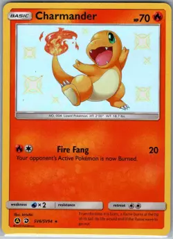 Charmander SV6/SV94 Hidden Fates: Shiny Vault - Pokemon Card - NM - Image 1