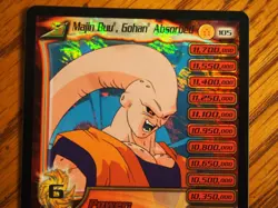 Dragonball Z CCG Fusion Saga Majin Boo, Gohan Absorbed unlimited rare foil card - Image 2