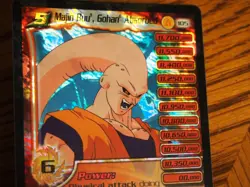 Dragonball Z CCG Fusion Saga Majin Boo, Gohan Absorbed unlimited rare foil card - Image 3