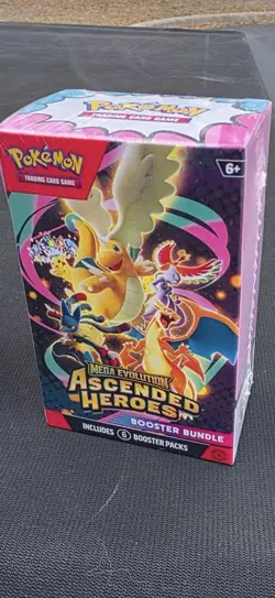 Pokemon Ascended Heroes Booster Bundle Box Factory Sealed - Image 1