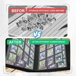 Toploader Trading Card Binder, 9-Pocket Storage Holds 288 Cards with Sleeves - Image 5