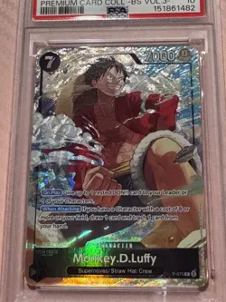 2025 One Piece EN Monkey D. Luffy Premium Card Collection-BS Vol.3 PSA 10 - Image 3