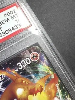 PSA 10 Charizard Holo Swirl Error Promo Pokemon Card GEM MINT Japanese - Image 3