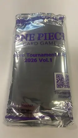 One Piece Card Game Store Tournament Kit 2026 Vol 1 OPCG 26 English Sealed - Image 1