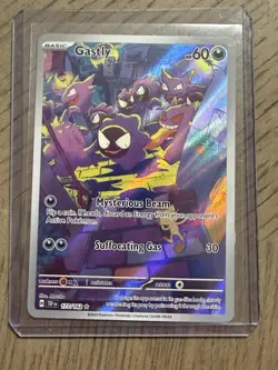 Gastly 177/162 - Temporal Forces - Scarlet & Violet - Holo Pokemon Card - Image 1