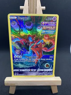 Pokemon TCG Deoxys GG12/GG70 Holo Card Crown Zenith Galarian Gallery LP - Image 1