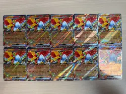 [RR]10 Card M2a MEGA Dream ex Ethan's Ho-Oh ex RR 021/193 Pokemon Card Japanese - Image 1