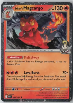 Ethan's Magcargo - (Cosmo Holo) Promo Miscellaneous Cards & Products 036/182 NM - Image 1