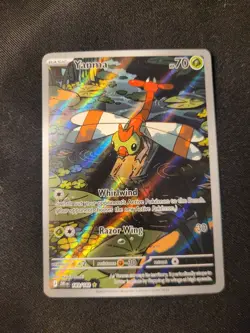 Yanma 183/182 Full Art Holo Pokemon Destined Rivals English Near Mint - Image 1