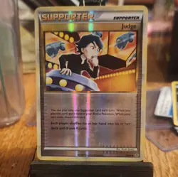 Pokemon TCG Judge 78/95 Unleashed Reverse Holo Uncommon English Trainer - Image 1