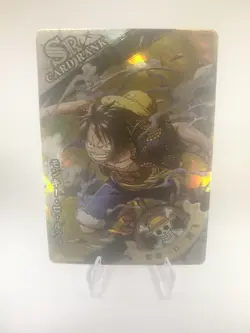 One Piece TCG Monkey D Luffy Treasure Chest Sr Card JPN - Image 1