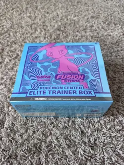 Fusion Strike Sword and Shield Pokemon Center ETB Exclusive Factory Sealed - Image 1