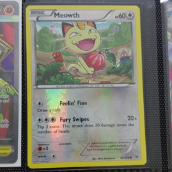 The Pokemon Company Meowth Roaring Skies 67/108 Reverse Holo Common Basic 60HP - Image 1