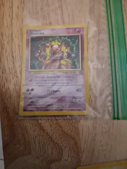 Vintage Pokemon Classic Holo Lot - Mewtwo Base, Zapdos Fossil, Aquapolis... - Image 3