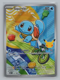 Squirtle 039 ME: Mega Evolution Promo NM Pokemon TCG Promo - Image 1