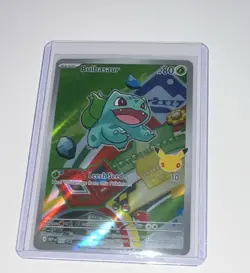Pokemon TCG Bulbasaur 007/SM-P Holo 80 HP English - series 1 - Image 1