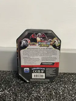 Pokemon TCG Paldean Fates Great Tusk EX Tin 4 Booster Packs NEW & SEALED ✅ - Image 4