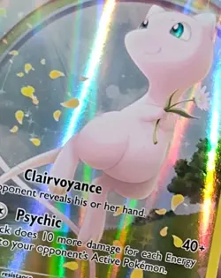 Mew XY110 Black Star Promo Pokemon TCG - LP - Image 3