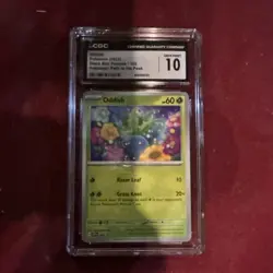 CGC 10 Oddish #102 2023 Black Star Promos Holo Promo Graded Pokemon TCG - Image 4