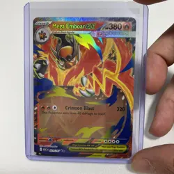 Mega Emboar ex 031/217 Double Rare Ascended Heroes - Pokemon TCG - Near Mint NM - Image 1