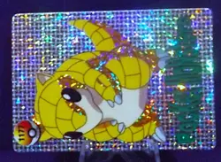 POKEMON POCKET MONSTERS VENDING PRISM STICKER 1177 SANDSHREW - Image 2