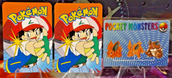 POKEMON POCKET MONSTERS VENDING PRISM STICKERS #039 #040 #1187 JIGGLYPUFF WIGGLY - Image 2