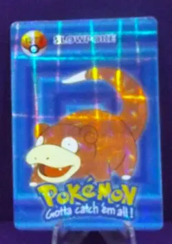 POKEMON POCKET MONSTERS VENDING PRISM STICKER 1272 SLOWPOKE - Image 1