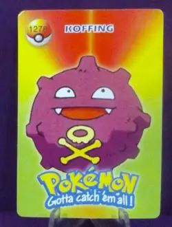 POKEMON POCKET MONSTERS VENDING PRISM STICKER 1272 SLOWPOKE - Image 3