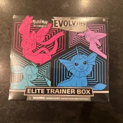 Pokemon TCG Sword and Shield Evolving Skies Elite Trainer Box ETB Sealed - Image 1