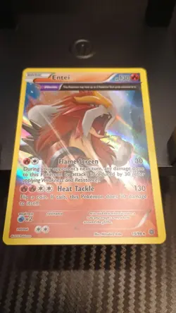 Entei - 15/98 Pokemon Ancient Origins full art LP - Image 1