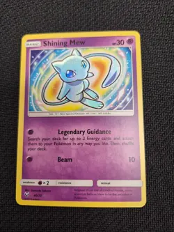Pokemon TCG English Shining Mew 40/73 Holo Near Mint - Image 1