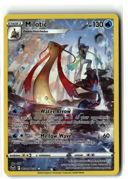 Milotic ⭐ TG02/TG30 Holo Silver Tempest Trainer Gallery Pokemon NM - Image 1