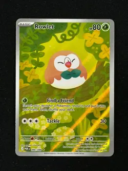 Pokemon Rowlet 090/088 Me03: Perfect Order Holo (NM) - Image 1