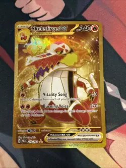 Skeledirge ex Gold Hyper Rare - 272/193 - Paldea Evolved Pokemon 2023 - Image 1
