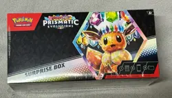 Pokemon Scarlet & Violet Prismatic Evolutions Surprise Box Factory Sealed - Image 1